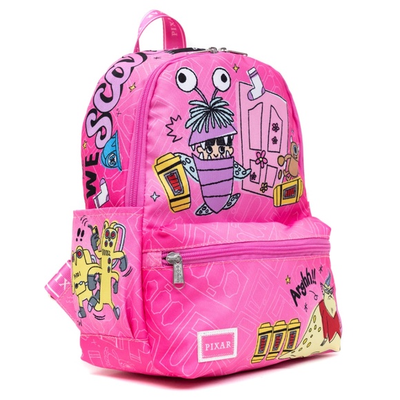 NEW WondaPop Disney Pixar Monsters Inc Nylon Mini Adjustable Straps Backpack main image 5